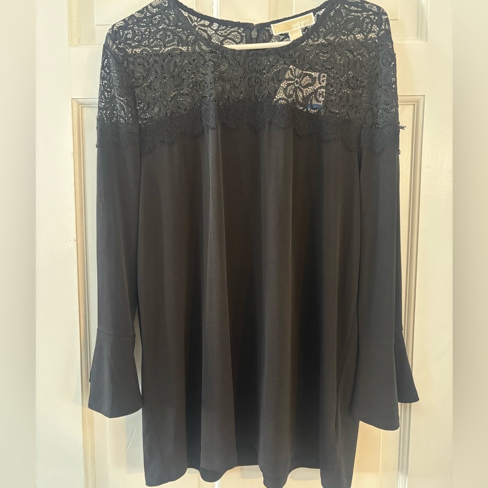 Michael Kors Black Lace Blouse